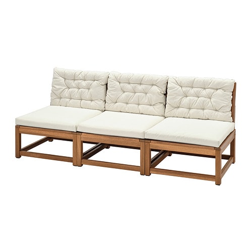 IKEA NÄMMARÖ 3-seat modular sofa, outdoor Model Image