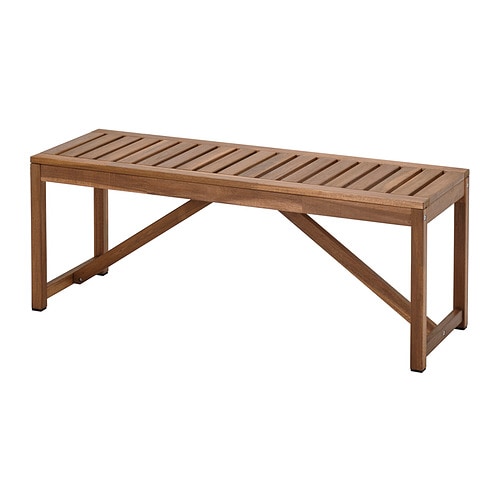 IKEA NÄMMARÖ bench, outdoor Model Image