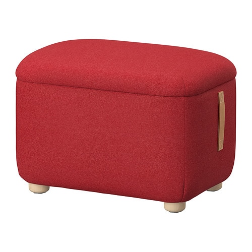 IKEA OSKARSHAMN ottoman with storage Model Image