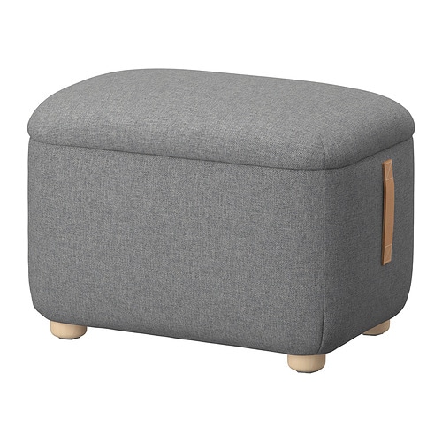 IKEA OSKARSHAMN ottoman with storage Model Image