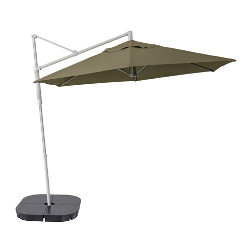 IKEA OXNÖ / LINDÖJA hanging umbrella with base Model Image