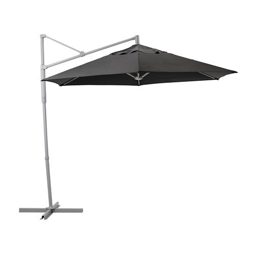 IKEA OXNÖ / LINDÖJA umbrella, hanging Model Image