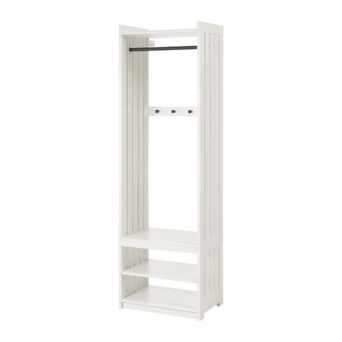 IKEA PANGET coat rack with shoe storage unit Model Image