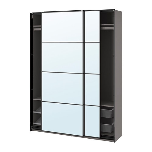 IKEA PAX / AULI wardrobe with sliding doors Model Image