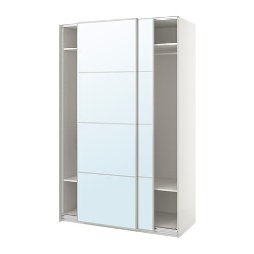 IKEA PAX / AULI wardrobe with sliding doors Model Image