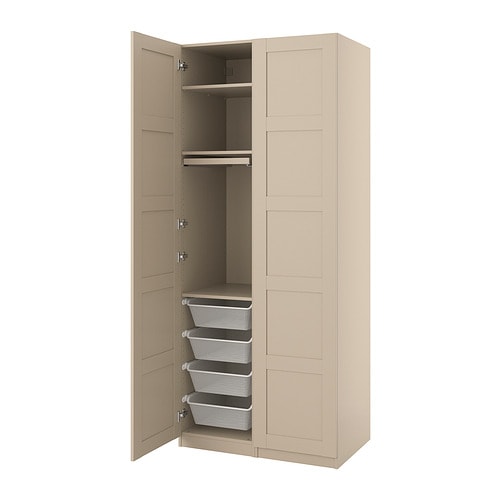 IKEA PAX / BERGSBO wardrobe combination Model Image