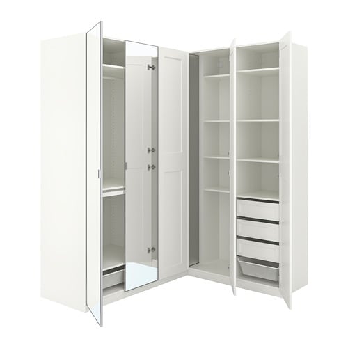 IKEA PAX / GRIMO/ÅHEIM corner wardrobe Model Image