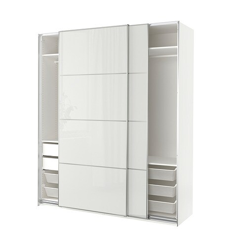 IKEA PAX / HOKKSUND wardrobe combination Model Image