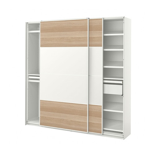 IKEA PAX / MEHAMN wardrobe combination Model Image