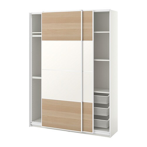 IKEA PAX / MEHAMN wardrobe combination Model Image