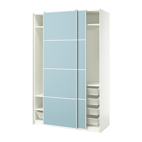 IKEA PAX / MEHAMN wardrobe with sliding doors Model Image