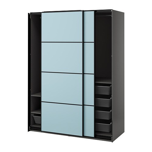 IKEA PAX / MEHAMN wardrobe with sliding doors Model Image