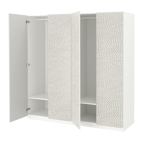 IKEA PAX / MISTUDDEN wardrobe combination Model Image