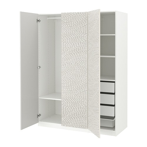 IKEA PAX / MISTUDDEN wardrobe combination Model Image