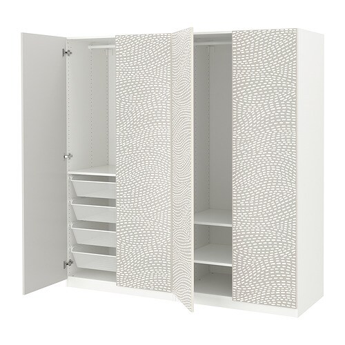 IKEA PAX / MISTUDDEN wardrobe combination Model Image