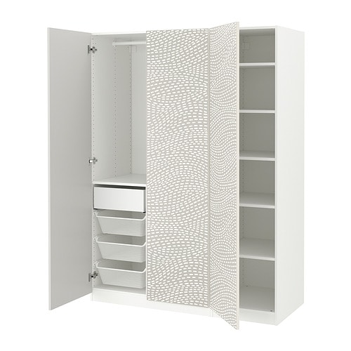 IKEA PAX / MISTUDDEN wardrobe combination Model Image