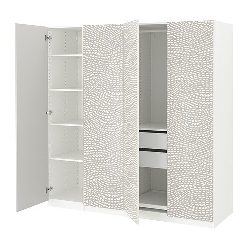 IKEA PAX / MISTUDDEN wardrobe combination Model Image