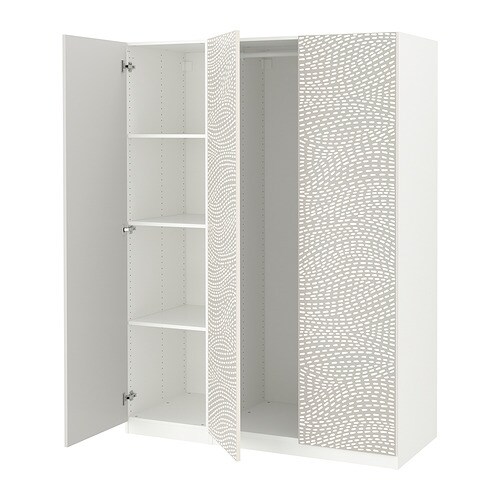 IKEA PAX / MISTUDDEN wardrobe combination Model Image