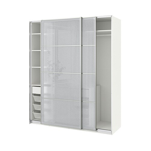 IKEA PAX / SVARTISDAL wardrobe with sliding doors Model Image