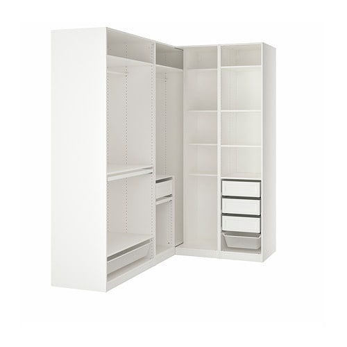 IKEA PAX corner wardrobe Model Image