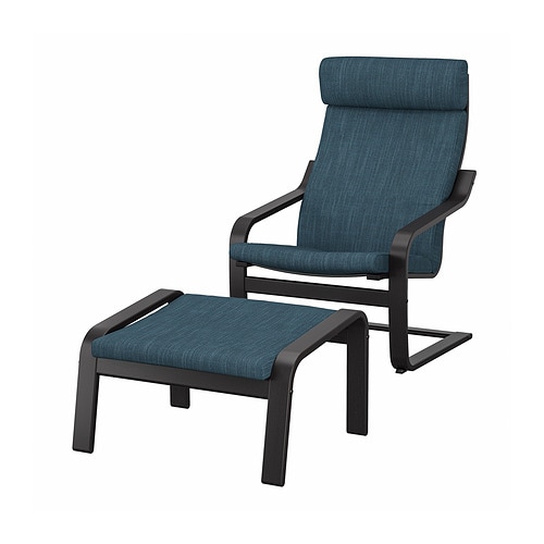 IKEA POÄNG armchair and ottoman Model Image