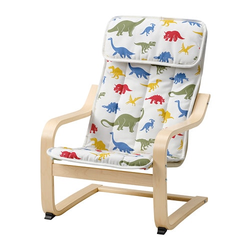 IKEA POÄNG kid's armchair Model Image