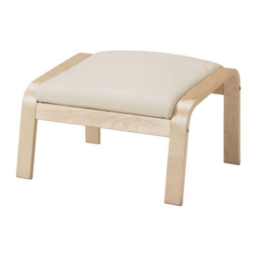 IKEA POÄNG ottoman Model Image