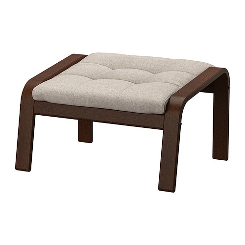 IKEA POÄNG ottoman Model Image