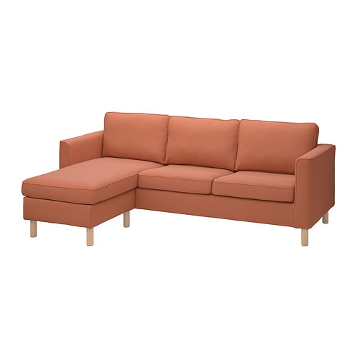 IKEA PÄRUP sofa with chaise Model Image