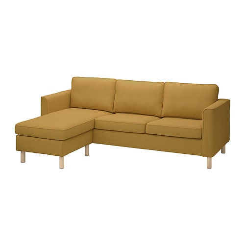 IKEA PÄRUP sofa with chaise Model Image