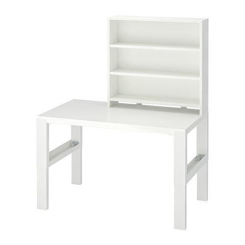 IKEA PÅHL desk with add-on unit Model Image