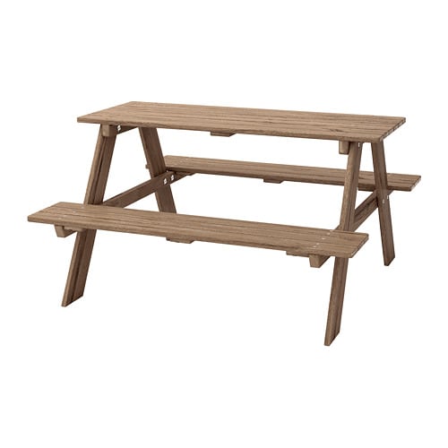 IKEA RESÖ children's picnic table Model Image