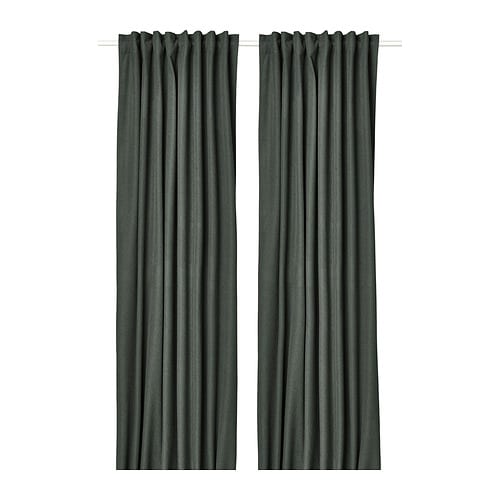 IKEA ROSENMANDEL black-out curtains, 1 pair Model Image