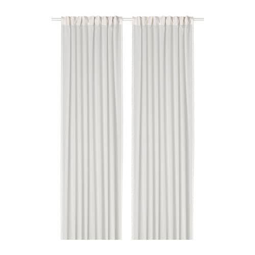 IKEA ROSENROBINIA sheer curtains, 1 pair Model Image