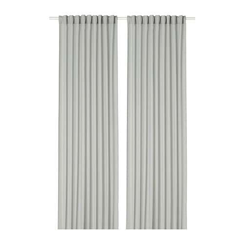 IKEA ROSENROBINIA sheer curtains, 1 pair Model Image