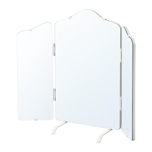IKEA ROSSARED tri-fold mirror Model Image