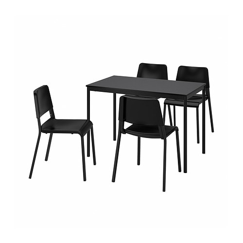 IKEA SANDSBERG / TEODORES table and 4 chairs Model Image