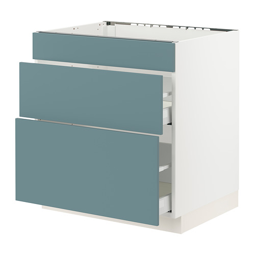 IKEA SEKTION / MAXIMERA base cab f cktp/3 fronts/2 drawers Model Image