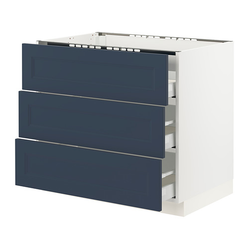 IKEA SEKTION / MAXIMERA base cab f cktp/3 fronts/3 drawers Model Image