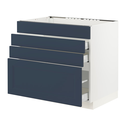 IKEA SEKTION / MAXIMERA base cab f cktp/4 fronts/3 drawers Model Image