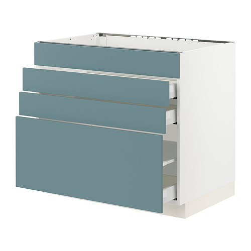 IKEA SEKTION / MAXIMERA base cab f cktp/4 fronts/3 drawers Model Image