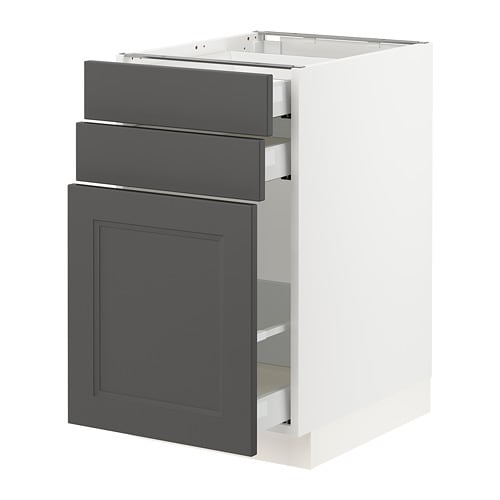 IKEA SEKTION / MAXIMERA base cabinet/p-out storage/2 drawer Model Image