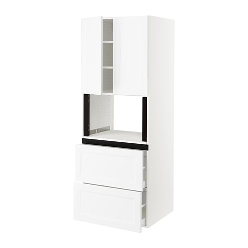 IKEA SEKTION / MAXIMERA hi cb f micro w 2 drawers/2 doors Model Image