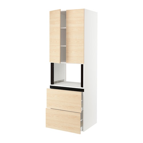 IKEA SEKTION / MAXIMERA hi cb f micro w 2 drawers/2 doors Model Image