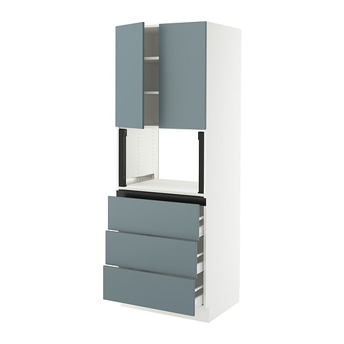 IKEA SEKTION / MAXIMERA hi cb f micro w 3 drawers/2 doors Model Image