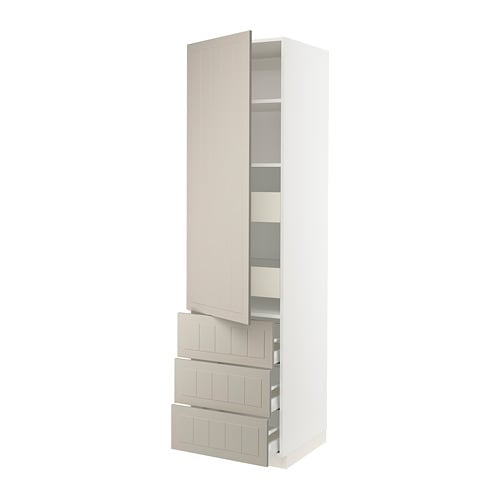 IKEA SEKTION / MAXIMERA high cab w door/3 fronts/5 drawers Model Image