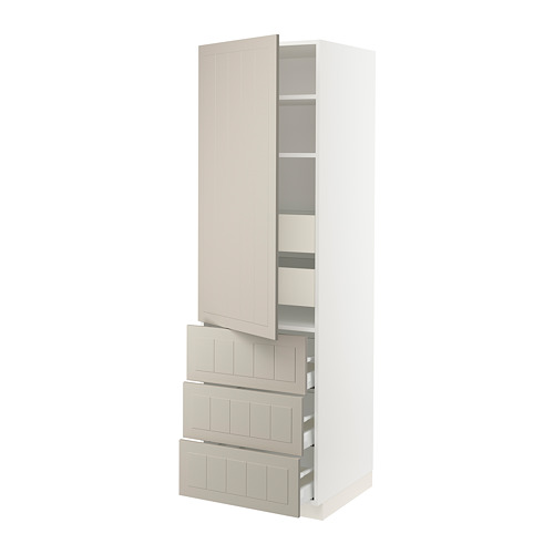 IKEA SEKTION / MAXIMERA high cab w door/3 fronts/5 drawers Model Image