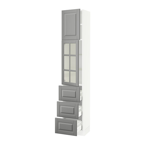 IKEA SEKTION / MAXIMERA high cab w glass dr/3 drwrs/1 door Model Image