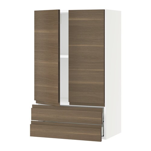 IKEA SEKTION / MAXIMERA wall cabinet w 2 doors/2 drawers Model Image