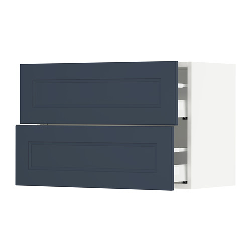 IKEA SEKTION / MAXIMERA wall cabinet with 2 drawers Model Image